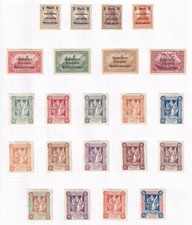 Marienwerder 1920 MI 22-43 MLH VF / CAT VALUE $230
