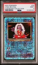 PSA 9 Jynx 26/110 Reverse Holo Legendary Collection Pokemon card
