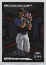 2023 Panini Elite Extra Edition Cole Schoenwetter #10 1m49