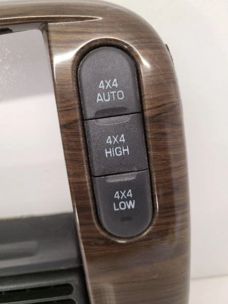 2002-2005 FORD EXPLORER Mountaineer RADIO DASH VENT TRIM BEZEL WOODGRAIN OEM - Image 3 of 4