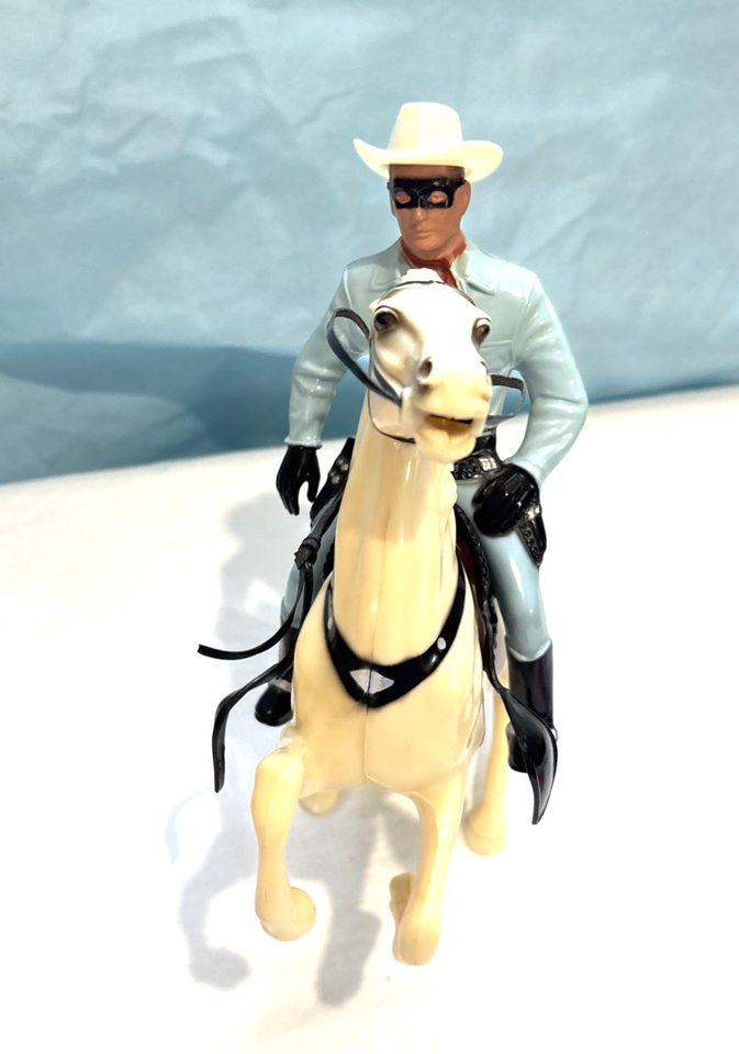 Original 1950s Hartland LONE RANGER & Full Rearing SILVER 800 Series ...