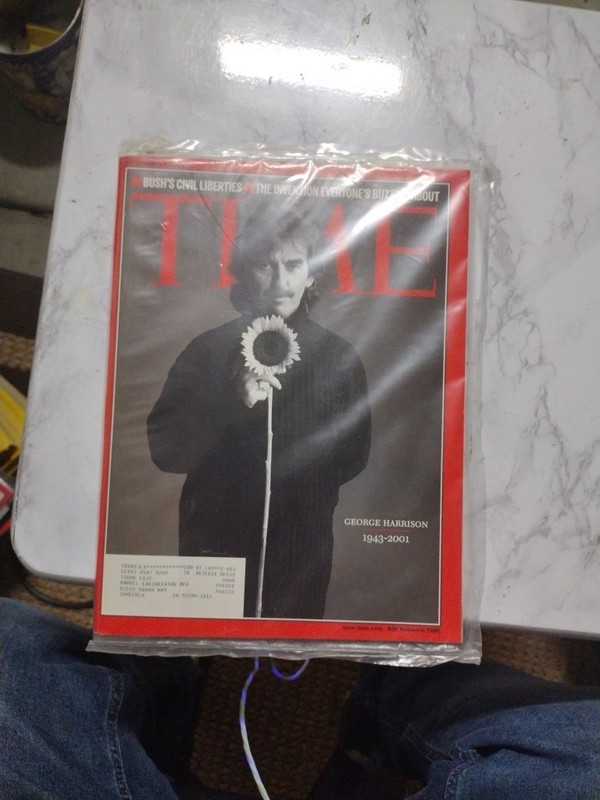Time Magazine Dec 10, 2001 Feature : George Harrison, 1943-2001