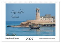 "Calendar 2027 · US Version · Fabulous Oman (Wall Calendar 2027 17\" × 12\" Landsca"