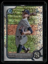 2022 Bowman Draft #BDC-43 Trystan Vrieling Chrome Sparkle Refractor