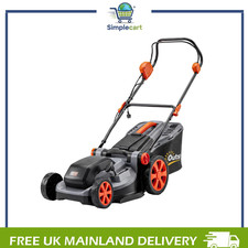 1800W Electric Lawnmower Corded with 40cm Cutting Width, Mulching Feature