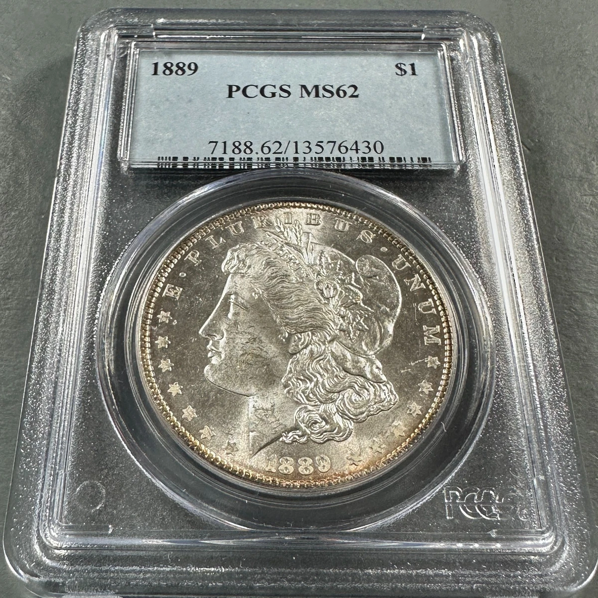 25+ MS 62 Graded 1889 Year Morgan US Dollars (1878-1921) for sale