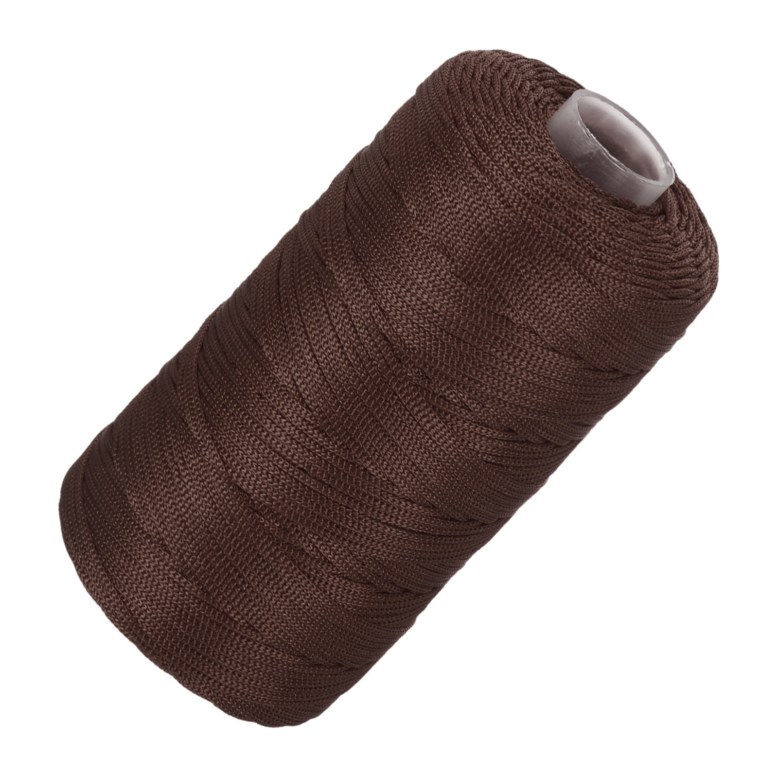 Nylon String Cord 1.5mm x 218Yards Rope Braided Thread Beading Cord,Camel