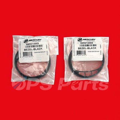 Mercury SmartCraft SC1000 Tachometer Black Bezel Part#: 8M0214969