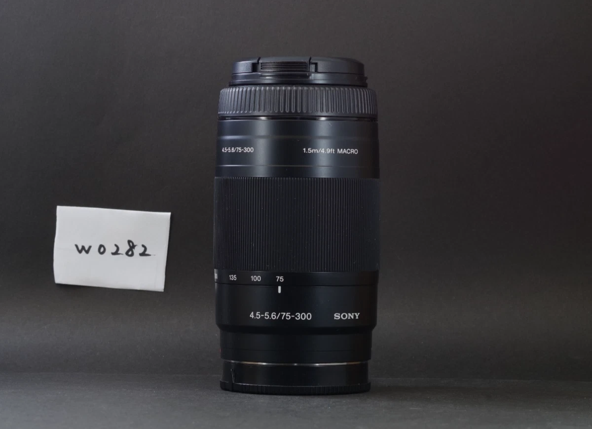 Sony 75-300mm f/4.5-5.6 Camera Lenses for sale - eBay