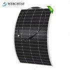 170W Flexibel Solarpanel Solarmodul Monokristallin für Wohnmobil Campervan Yacht