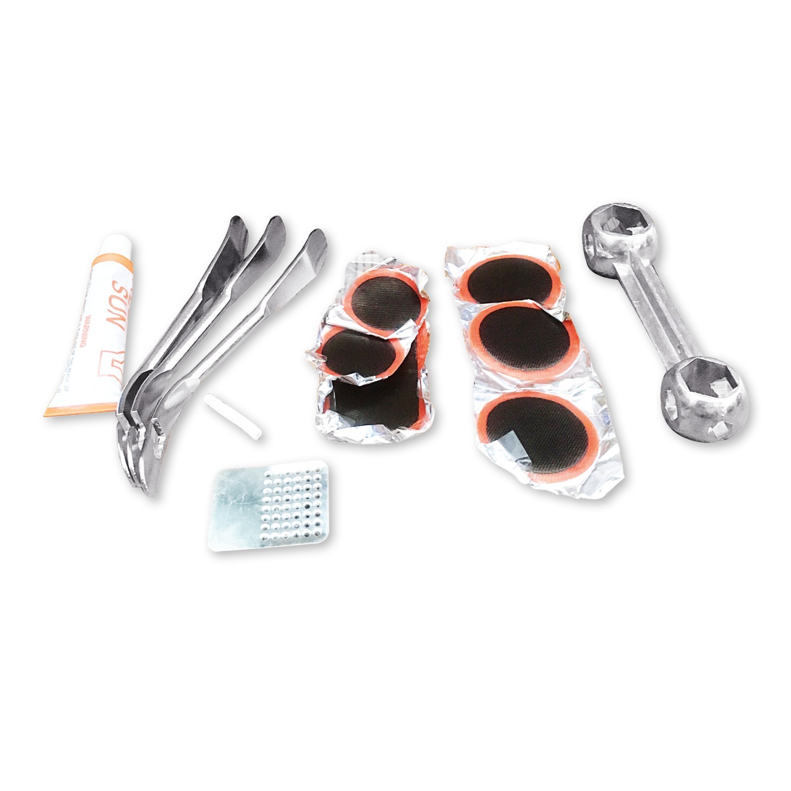 Bike Repair Kit Puncture Kit Tyre Levers Patches Cycling Travel Set