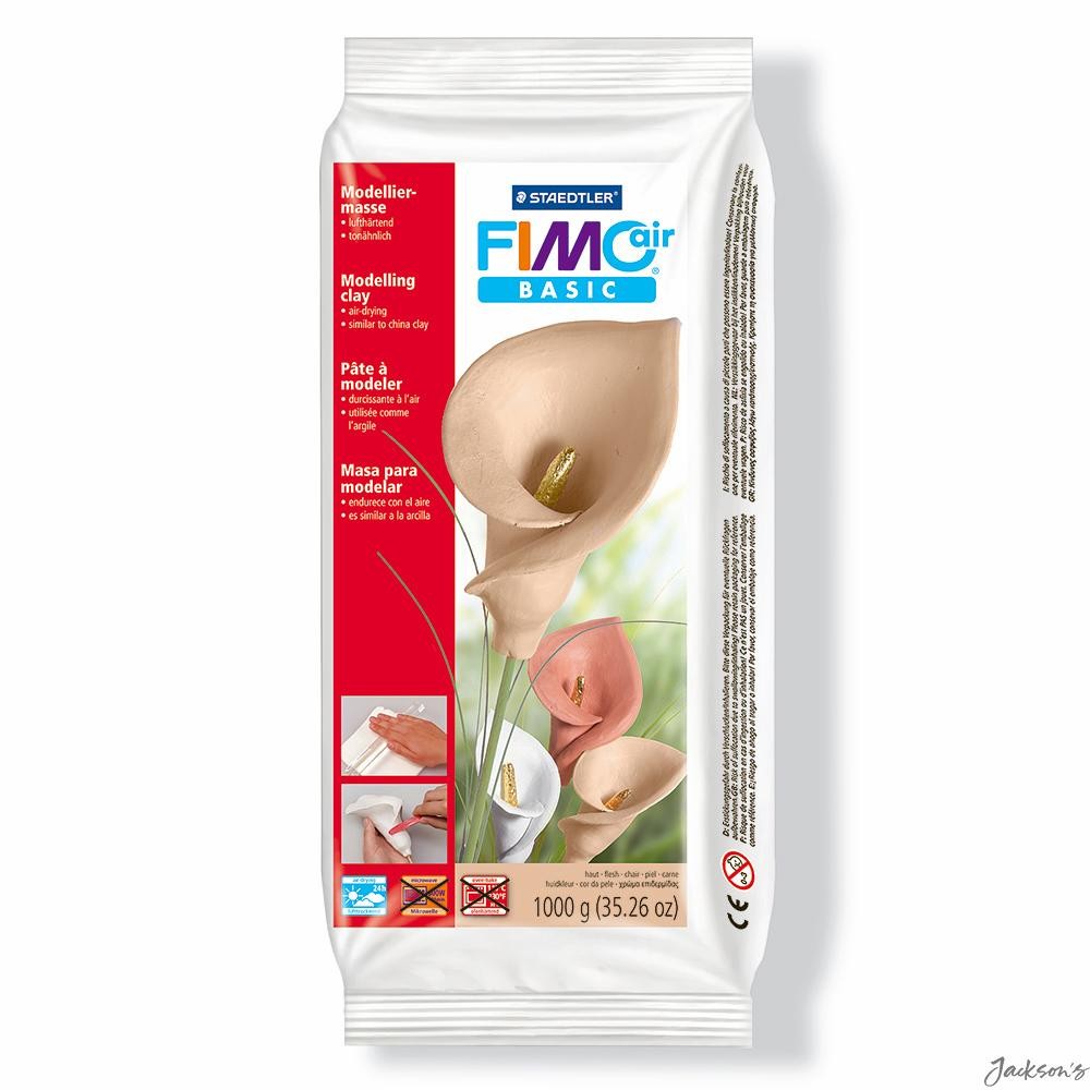 Staedtler Fimo Air Basic Modelling Clay Natural Material 1kg Terracotta Crafts