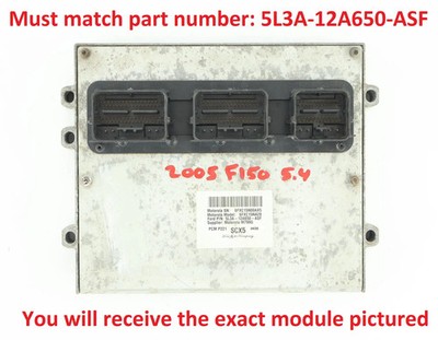 2005 Ford F-150 5.4L PCM ECU ECM Engine Control Computer 5L3A-12A650-ASF