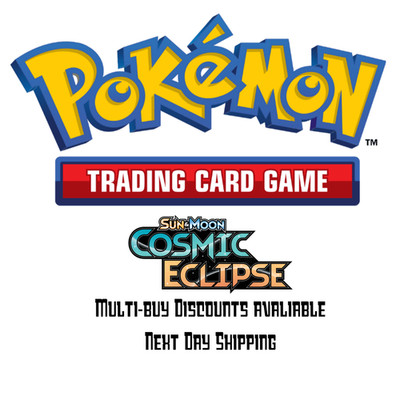 Pokemon Sun And Moon Cosmic Eclipse Singles Rare