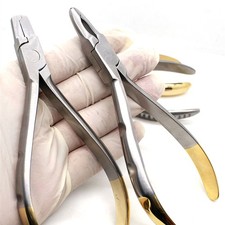 Dental Crown Crimping Plier Johanson Contouring Hemming Necking Forceps Tool