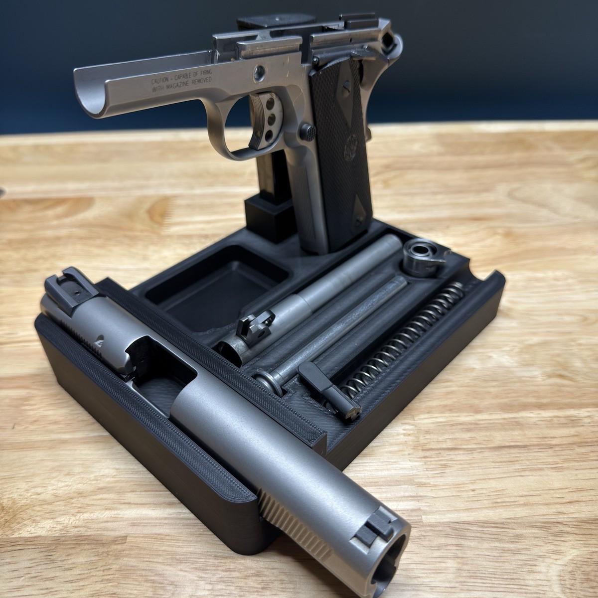 shi様オーダーページ ハンドメイド 1911 Cleaning / Disassembly Stand | Parts Tray Organizer