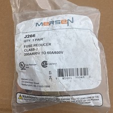 Mersen J266 Fuse Reducer 200a Amp 600v-ac - Qty 1 Pair
