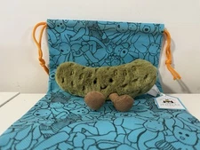 Jellycat Amusable PICKLE Soft Plush Toy Cute AUTHENTIC Collectible US seller NWT