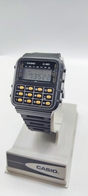 Casio C-80 Vintage Calculator Watch made in Japan – New Battery