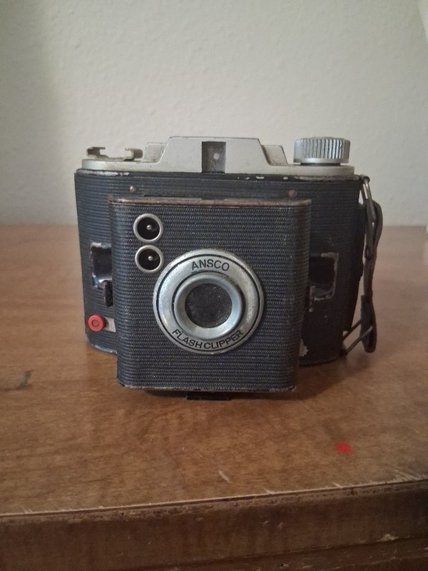 Ansco Flash Clipper Vintage Camera