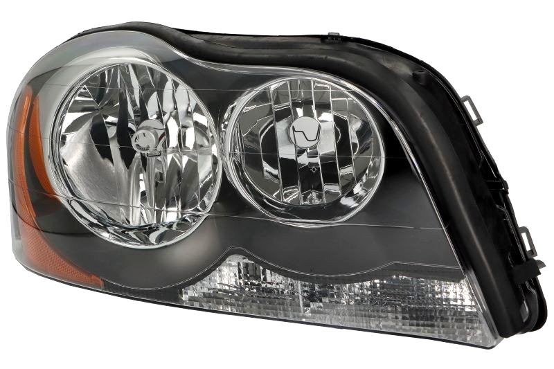 Phare droit électrique noir XC90 pour trajets de nuit