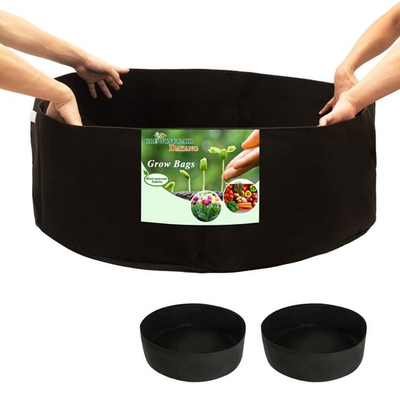 #ad #ad 2 Pack 50 Gallon Large Non Woven Grow Bags Reusable Thickened Durable Aeration $25.04