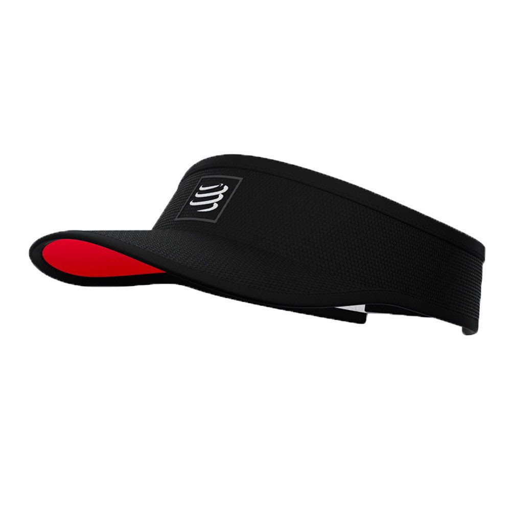 Compressport Triathlon Running Visor Cap Black