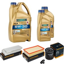 Inspektionspaket 7L RAVENOL HLS 5W-30 f&uuml;r Citro&euml;n Spacetourer Jumpy Kasten