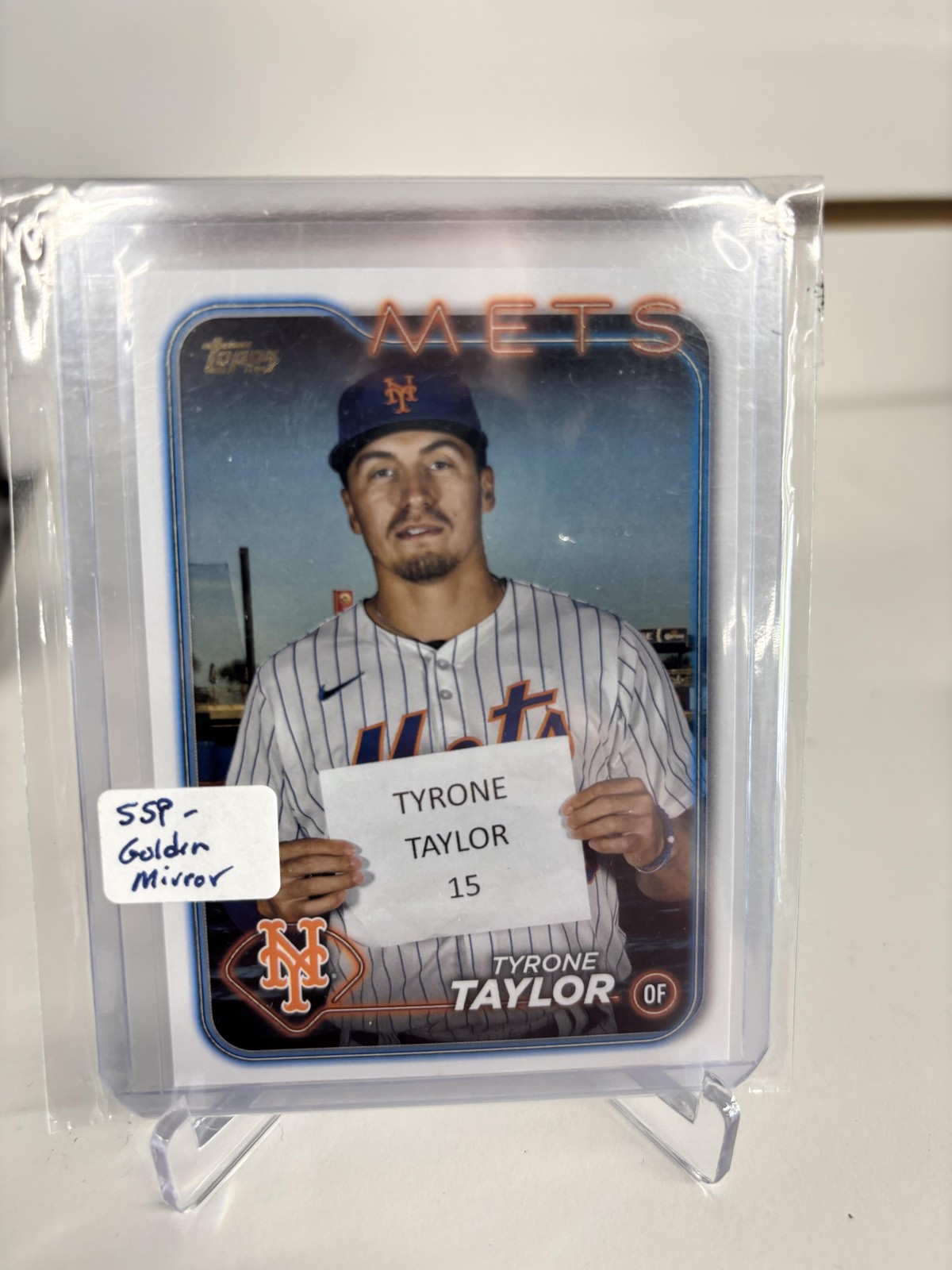 2024 Topps #455 Tyrone Taylor Golden Mirror