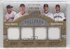 2009 Ballpark Collection /400 Josh Beckett Jonathan Papelbon James Shields 0b2