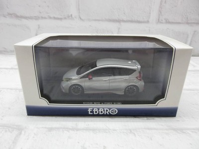 Minicar 1/43 Ebbro Nissan Note e-POWER Nismo Collector's Brilliant Silver