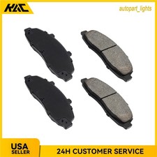 4Pcs Front Ceramic Brake Pad Set For 1997-1998 Ford F-150 2000-2003 4.6L V8