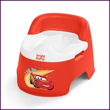 Bright Starts Disney and Pixar Cars Full Comfort Potty Training Toilet, Easy...
