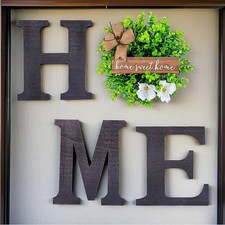 Wooden Home Letters Sign Wall Decor Wall Decor for Home