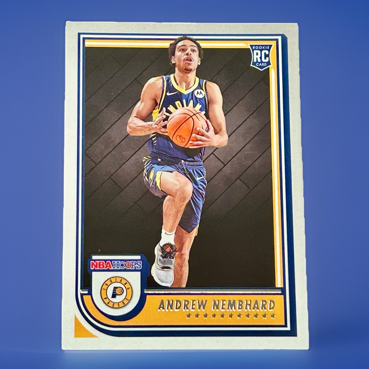 Andrew Nembhard Rookie Card 2022-23 Panini NBA Hoops #259