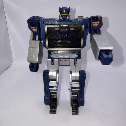 Vintage Transformers G1 Takara Soundwave Cassette Player Works -Incomplete Loose