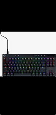 Logitech PRO X TKL RAPID Wired USB-C RGB Black Gaming Keyboard English QWERTY