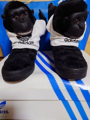 Size 11.5 - Adidas Jeremy Scott Gorilla for sale online | eBay
