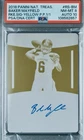 2018 National Treasures Baker Mayfield Rookie Auto 1/1 PSA