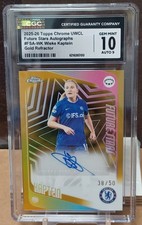 WIEKE KAPTEIN Chrome 2025/26 Gold /50 #38 Auto