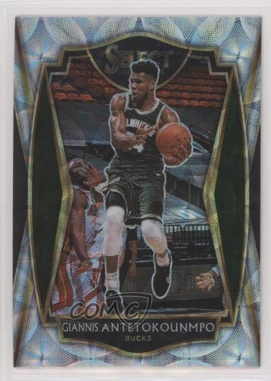 2020-21 Panini Select Premier Level Scope Prizm Giannis Antetokounmpo #117 0u0l