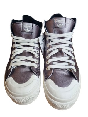 adidas Nizza Platform High Top Sneaker Purple Size UK