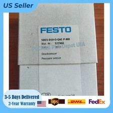 US FREE TAX New FESTO SDE5-D10-O-Q4E-P-M8 527466 Pressure Sensor