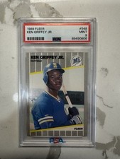 1989 Fleer Ken Griffey Jr. PSA 9