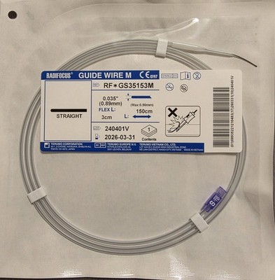 TERUMO RF*GS35153M Radifocus Guide Wire M