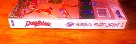 sega saturn decathlete with book & case
