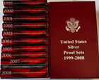 1999 - 2008 United States SILVER Proof Set - State Quarters & Coins OGP & COA