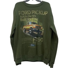 Ford F150 Sweatshirt Green Truck Graphic Pull...