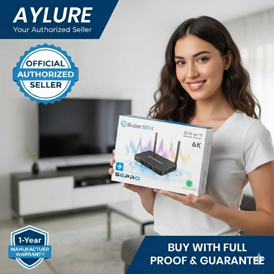 SuperBox S6 Pro – New Factory Sealed – Latest 2025 Model – Fast Shipping - Image 2 of 4