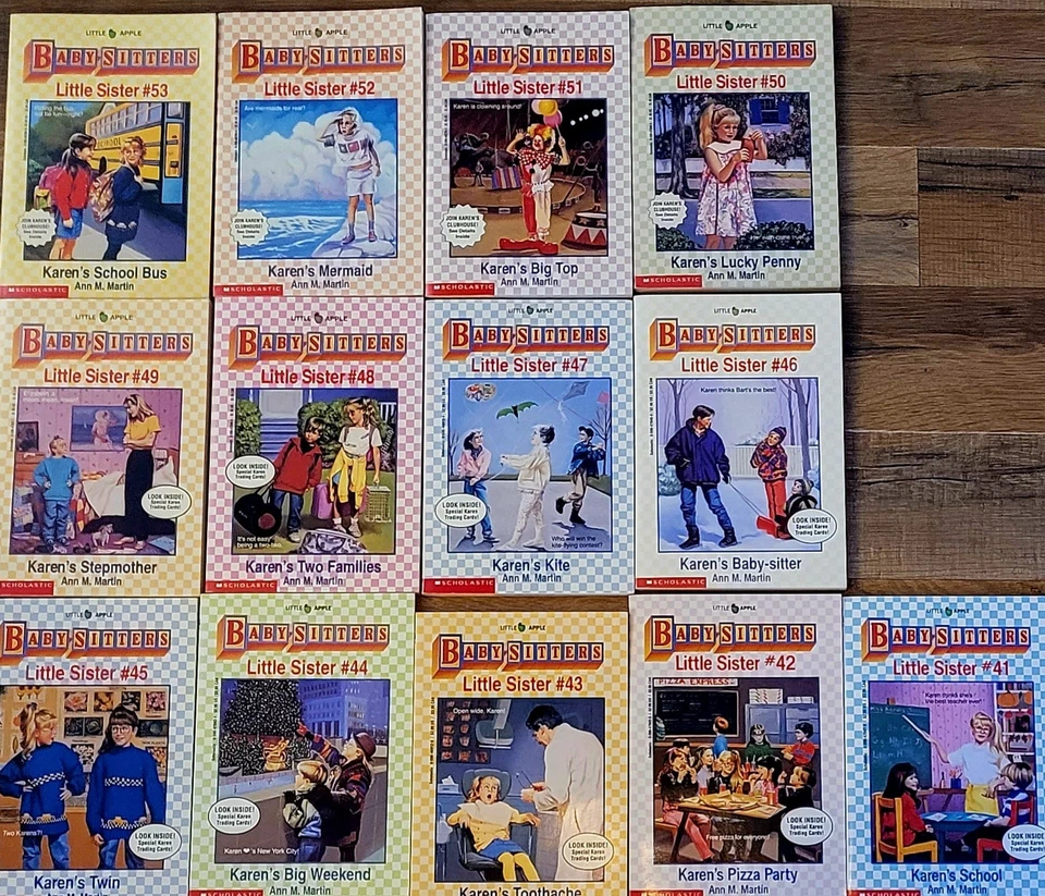 Lot 53 Books Baby-Sitters Little Sister Good Condition. 1988-2000. - Imagem 3 de 4